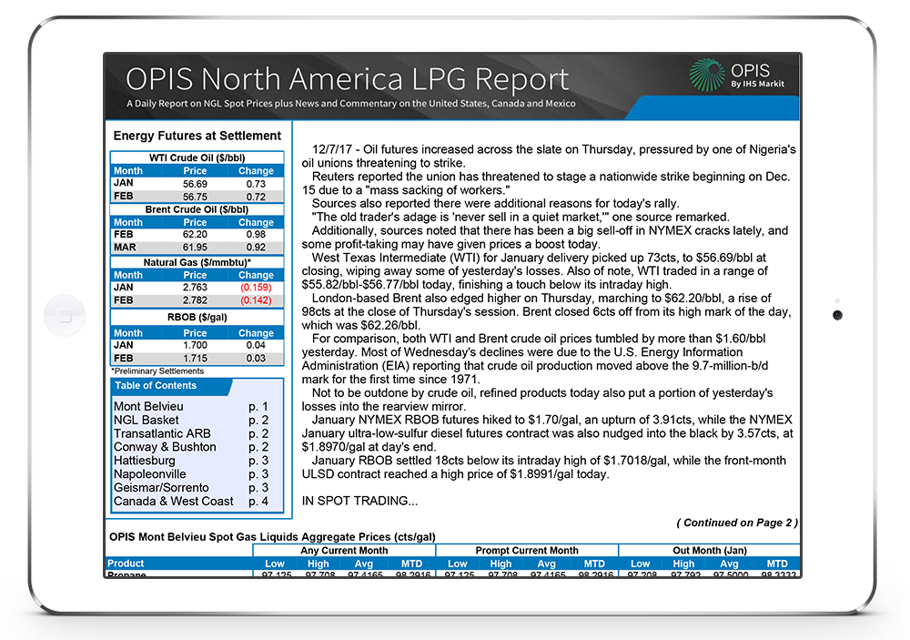 North American LPG Report